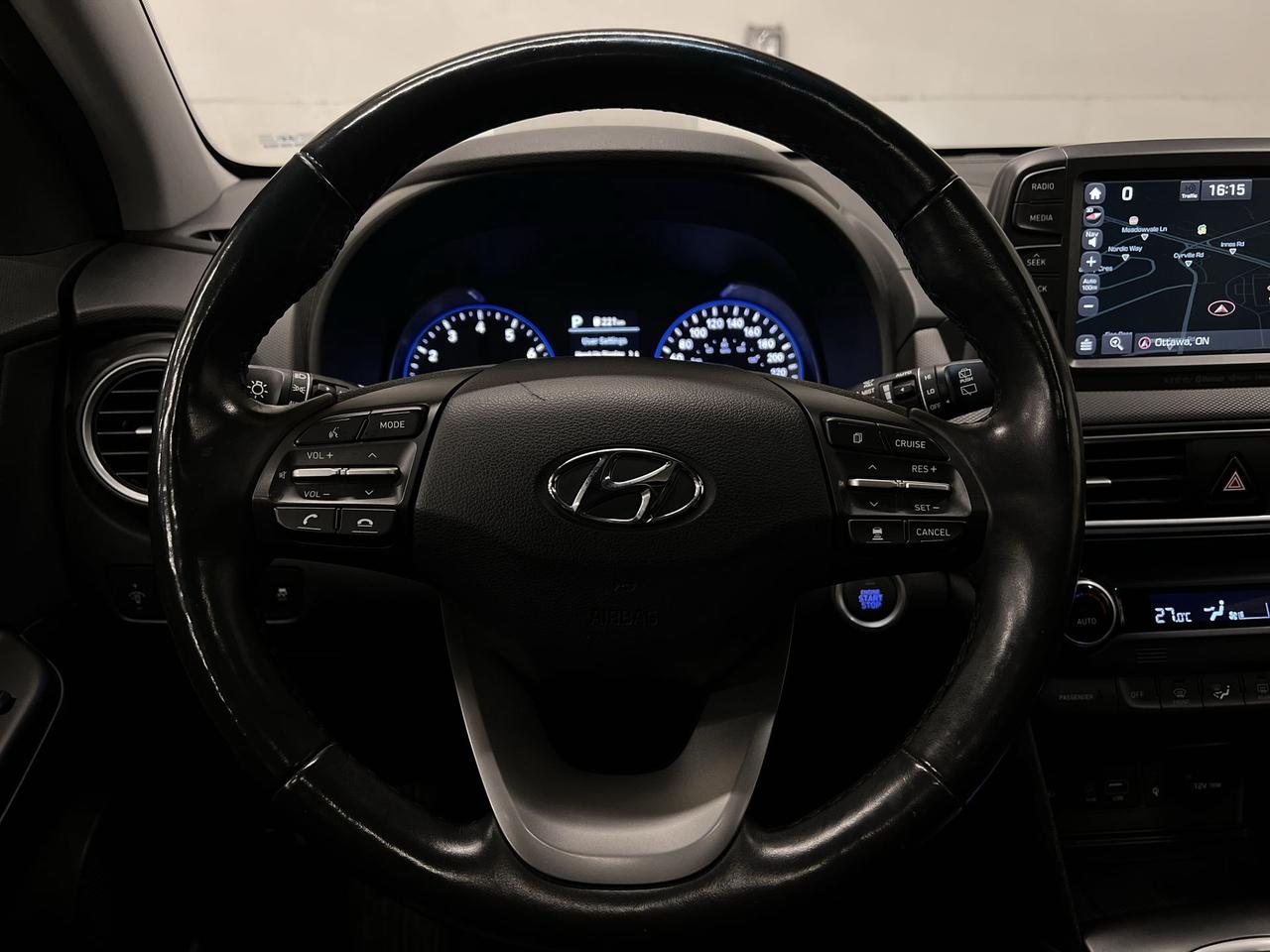 2021 Hyundai KONA ULTIMATE AWD| ONLY 63,000KMS| HTD LEATHER| SUNROOF Photo