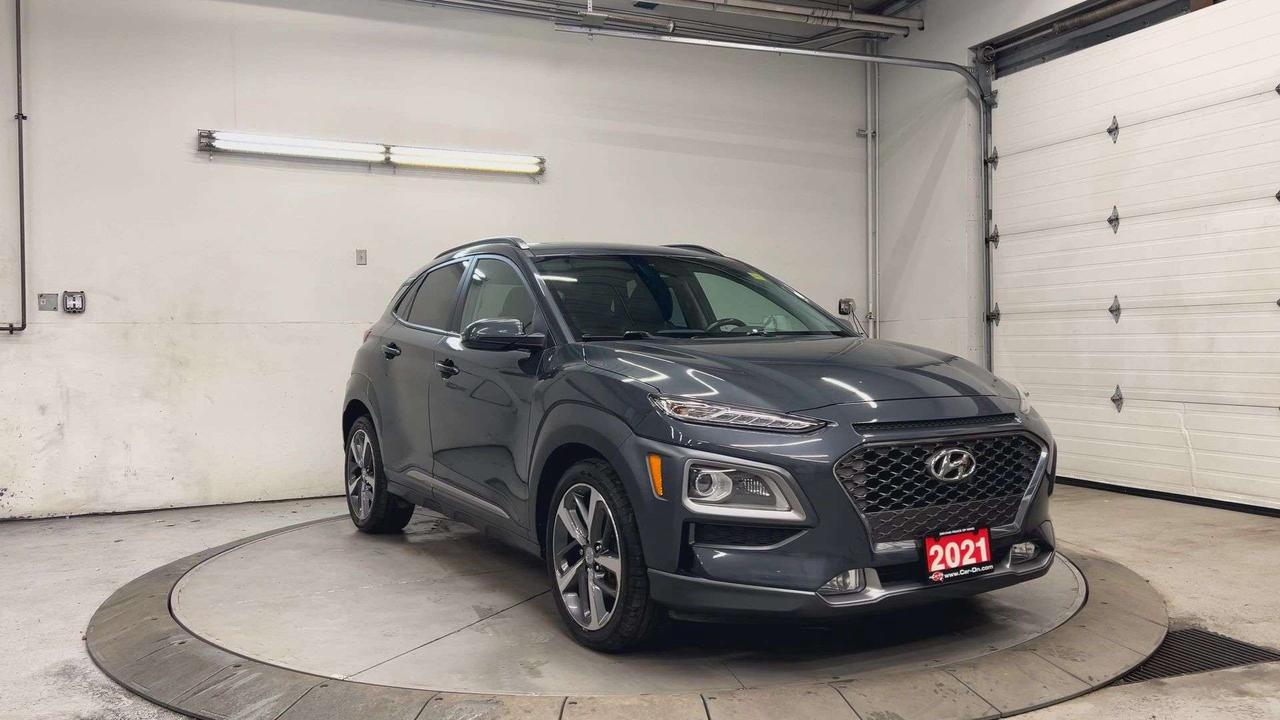 2021 Hyundai KONA ULTIMATE AWD| ONLY 63,000KMS| HTD LEATHER| SUNROOF Photo2