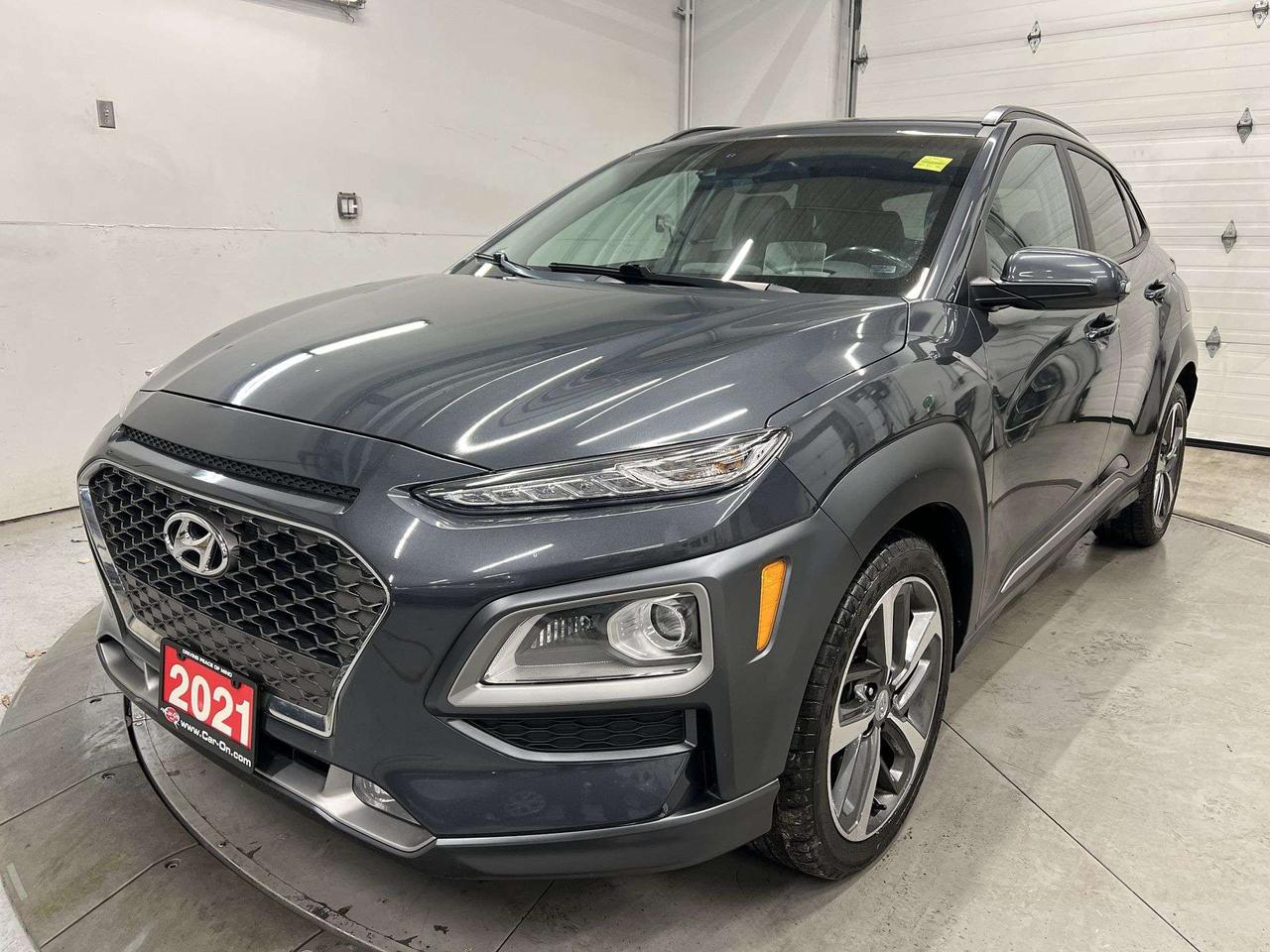 2021 Hyundai KONA ULTIMATE AWD| ONLY 63,000KMS| HTD LEATHER| SUNROOF Photo0