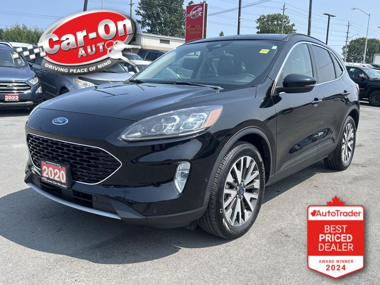 Used 2020 Ford Escape TITANIUM AWD |PREMIUM PKG | HTD LEATHER |PANO ROOF for sale in Ottawa, ON