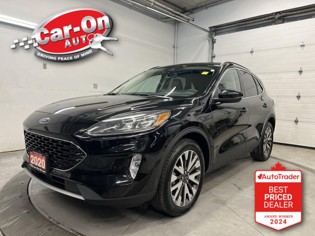 Used 2020 Ford Escape HYBRID TITANIUM AWD |HTD LEATHER |PANO ROOF |HUD for sale in Ottawa, ON
