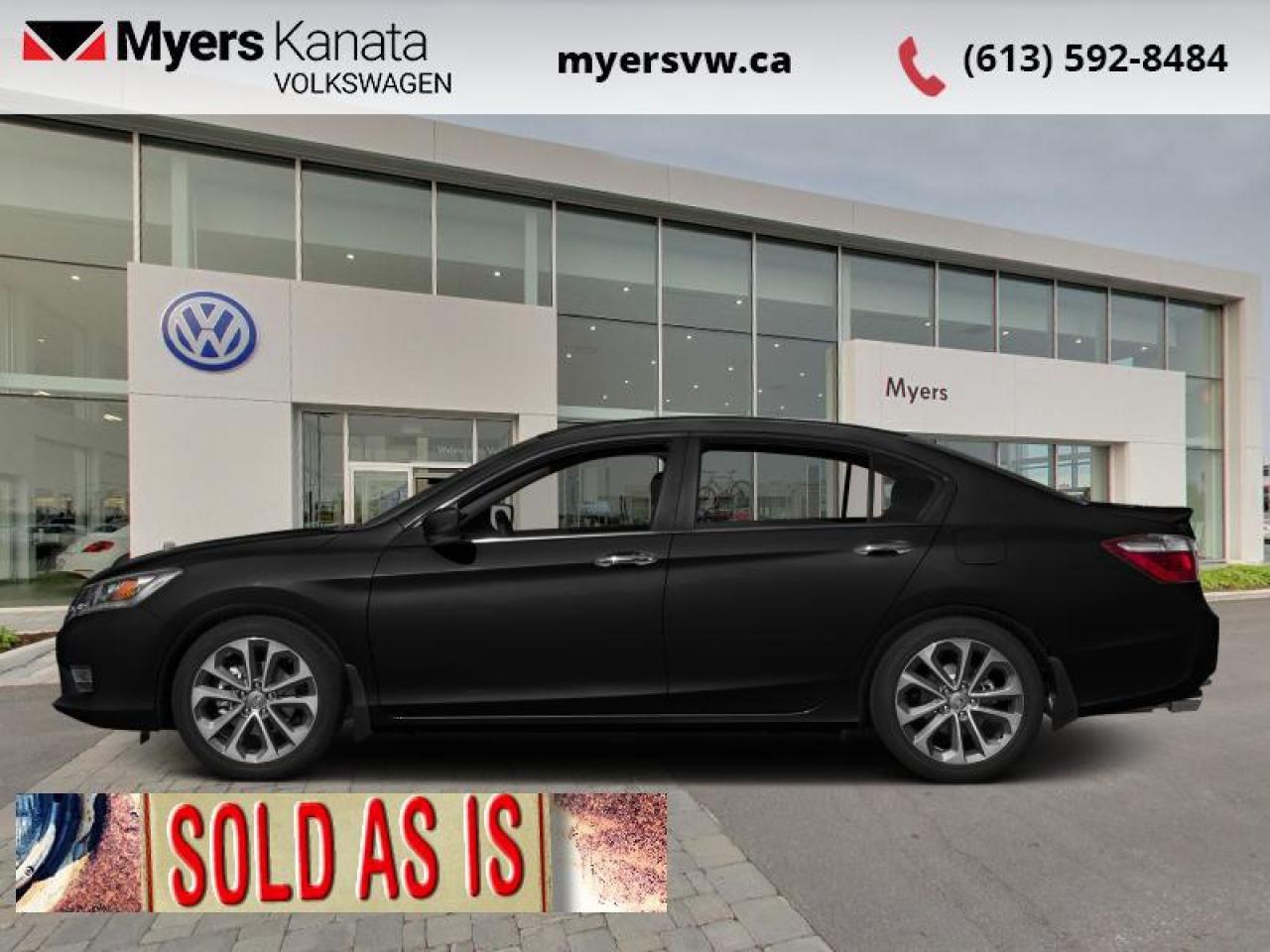Used 2015 Honda Accord Sedan Sedan L4 Sport CVT  - Sunroof for sale in Kanata, ON