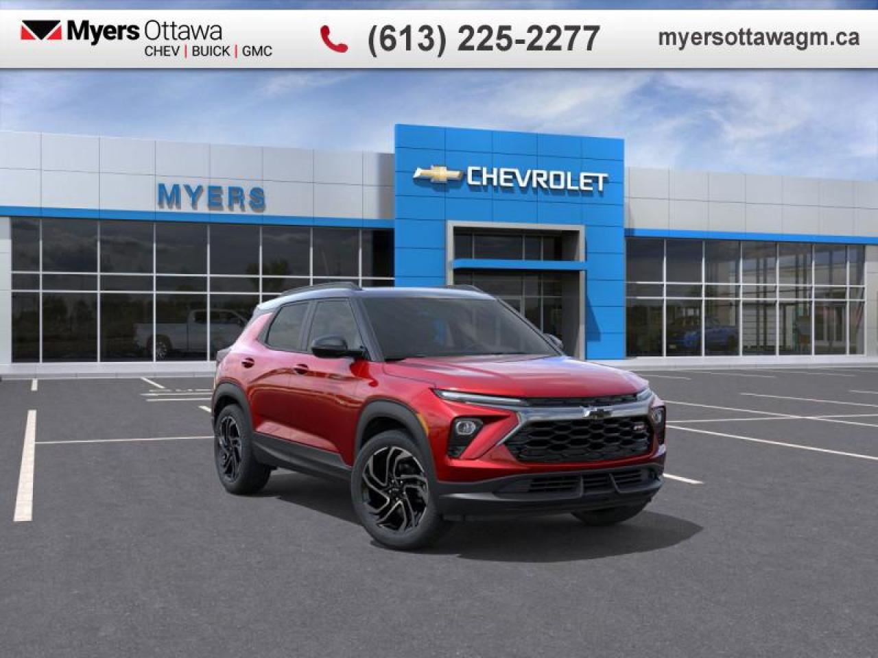 New 2026 Chevrolet TrailBlazer RS  RS AWD, DUAL SUNROOF, APEX RED for sale in Ottawa, ON