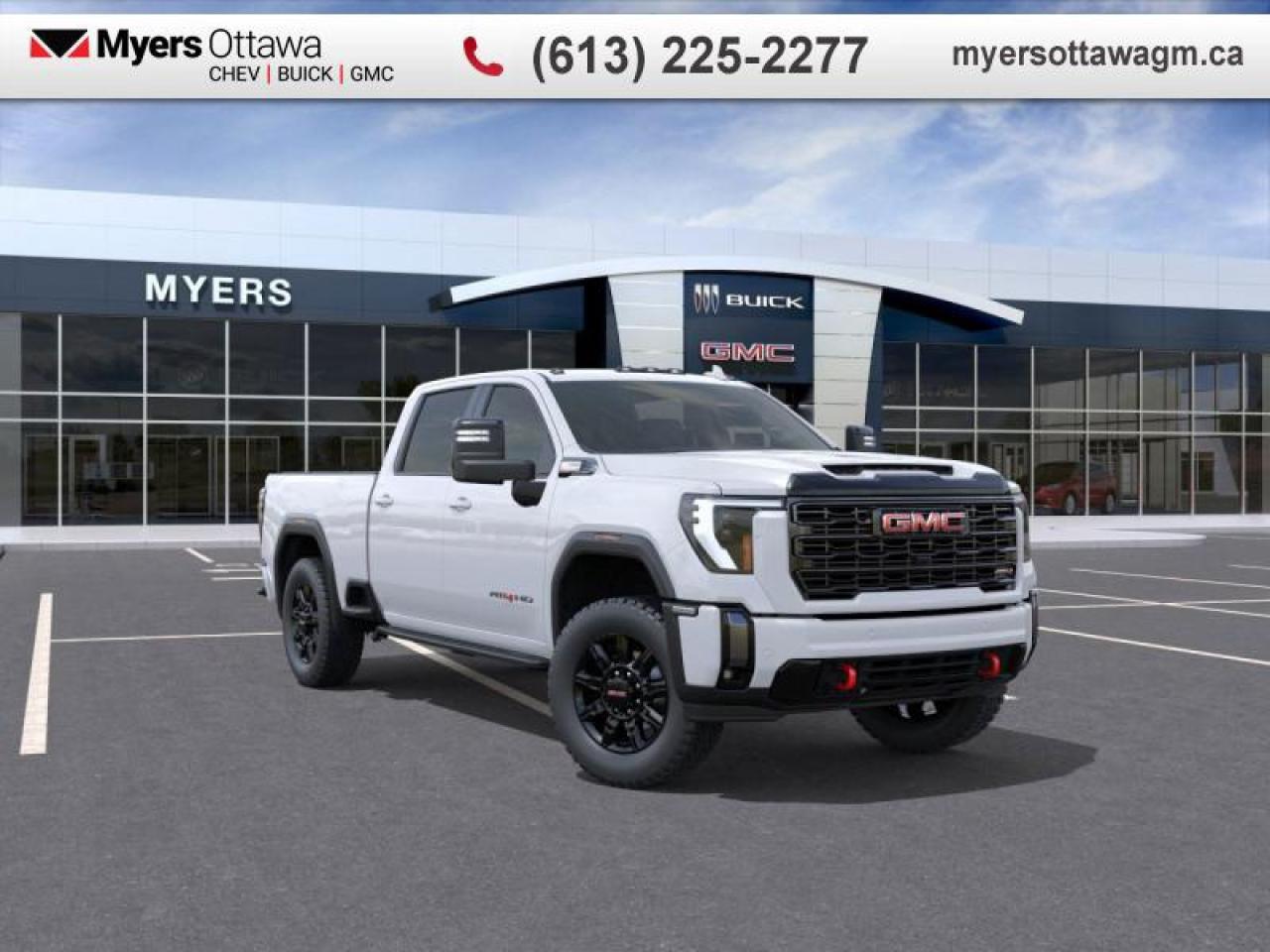 New 2025 GMC Sierra 2500 HD AT4  AT4 2500, DURAMAX, PREFERRED PACKAGE for sale in Ottawa, ON