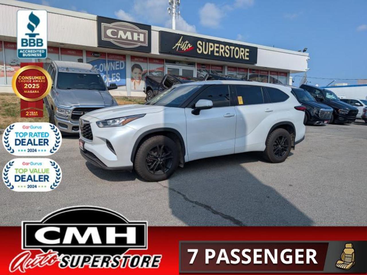 Used 2022 Toyota Highlander LE  **ADAP CC - BLIND SPOT** for sale in St. Catharines, ON