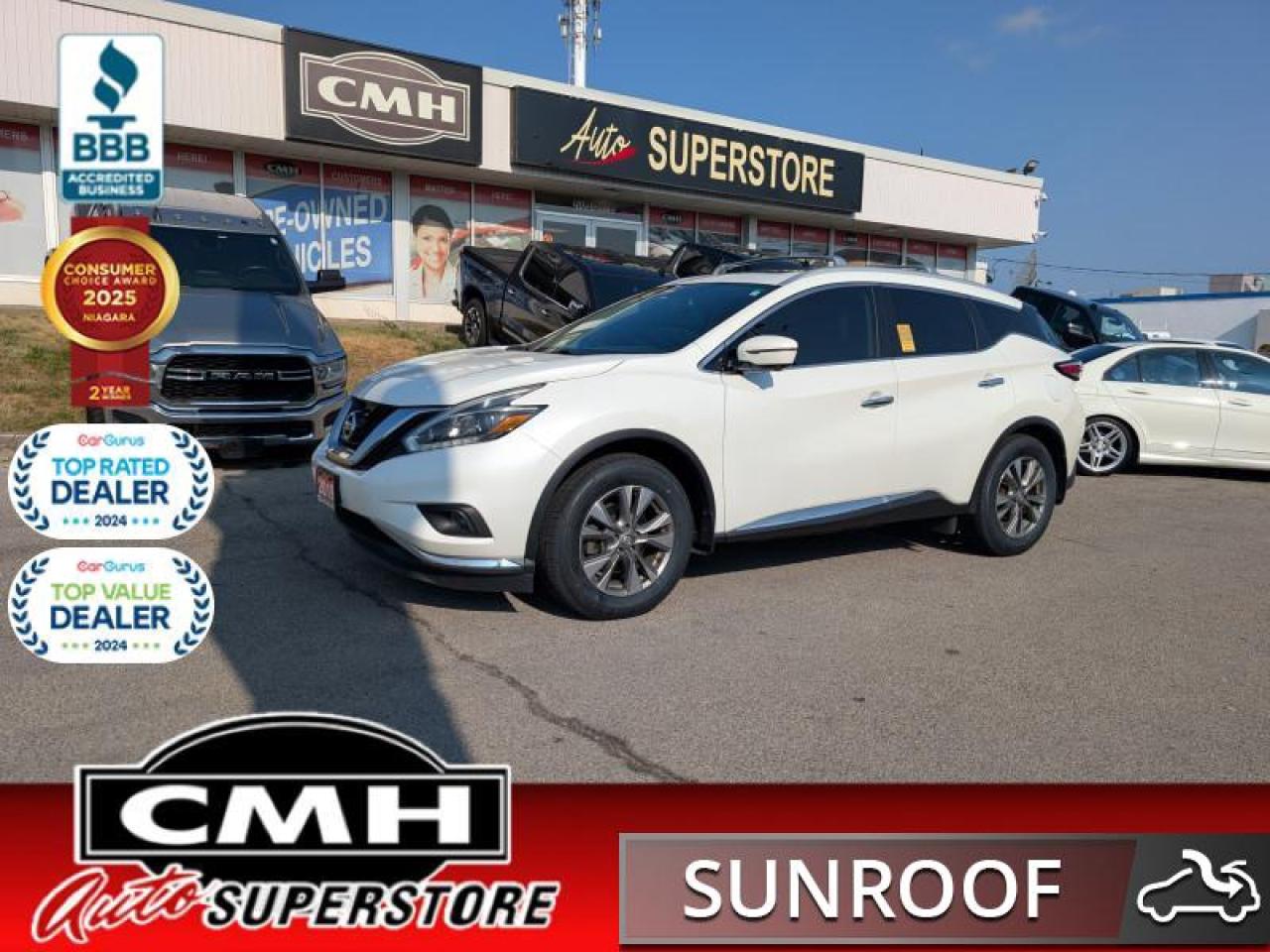 2018 Nissan Murano AWD SL  **360 CAMERA - PWR GATE**