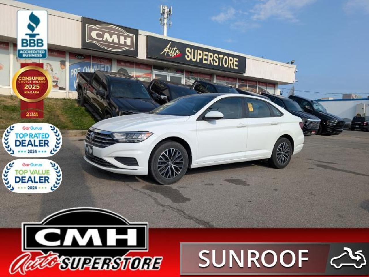 Used 2021 Volkswagen Jetta Highline  **LEATHER - BLIND SPOT** for sale in St. Catharines, ON
