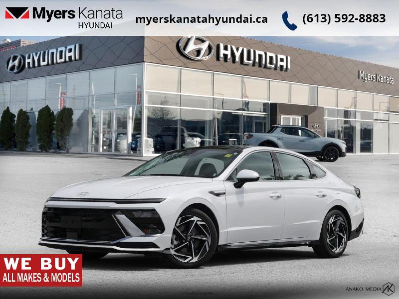 Used 2024 Hyundai Sonata Preferred-Trend  - Sunroof for sale in Kanata, ON