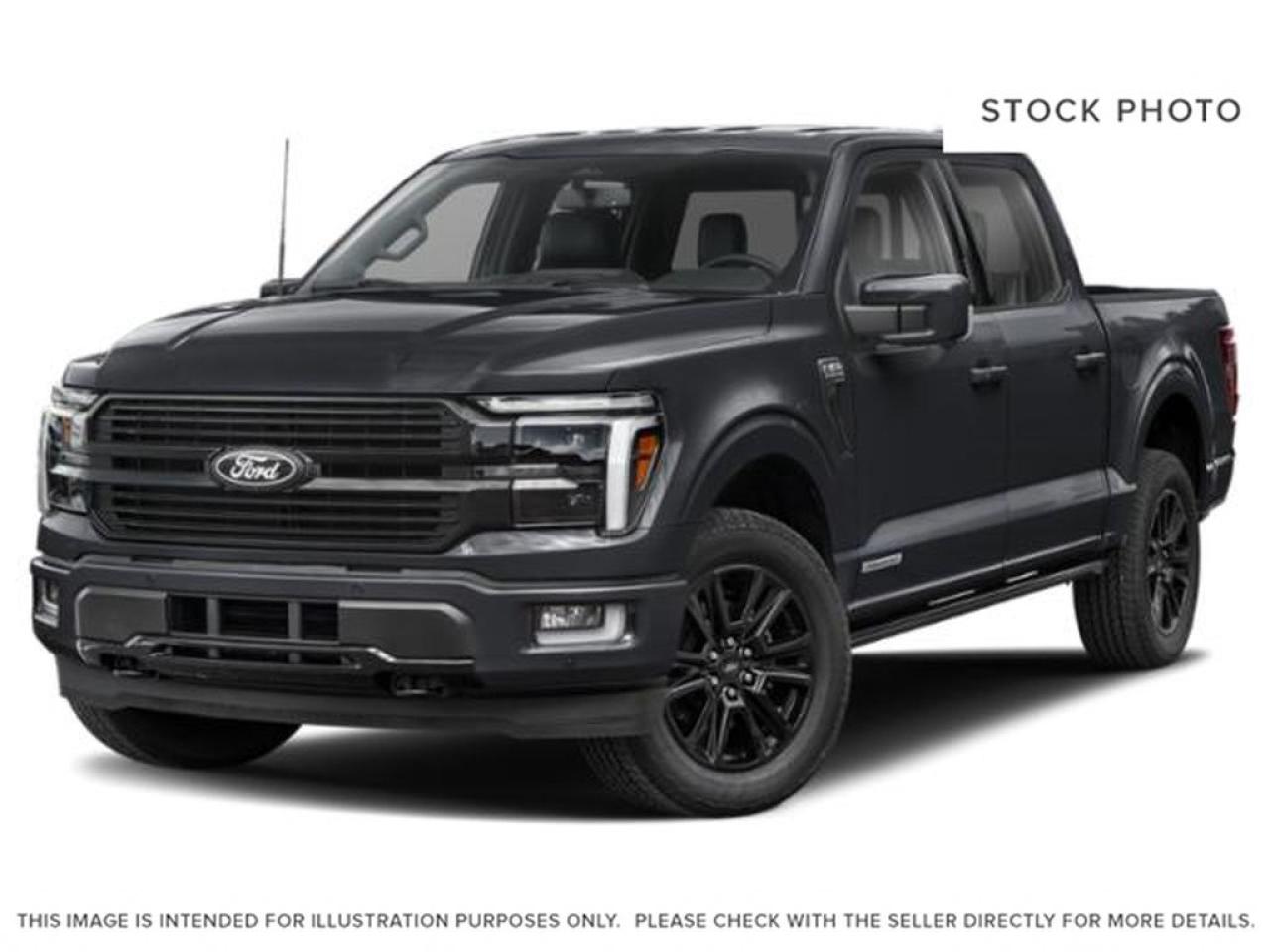 THE PRICE YOU SEE, PLUS GST. GUARANTEED!APPLE CARPLAY/ANDROID AUTO COMPATABLE! 3.5 LITER ECOBOOST, 10 SPEED AUTO, PLATINUM TRIM(702a), MAX RECLINE HEATED/VENTED FRONT SEATS, HEATED REAR SEATS, 136 LITER FUEL TANK, ADAPTIVE CRUISE, SYNC 4 , BLIS.      The 2024 Ford F-150 Platinum is a premium full-size pickup truck that combines luxury, performance, and advanced technology. Powered by the robust 3.5-liter EcoBoost V6 engine, it delivers impressive horsepower and torque, providing strong towing and hauling capabilities suitable for both work and leisure. The Platinum trim level emphasizes upscale features, including high-quality interior materials, leather upholstery, and a suite of advanced comfort and convenience options such as a premium sound system, heated and ventilated seats, and a large touchscreen infotainment system with Sync 4. The 702A Package is an optional upgrade that adds a host of premium features, including a panoramic sunroof, a 12-inch touchscreen display, a digital instrument cluster, and additional driver-assistance technologies like adaptive cruise control, lane-keeping assist, and more. Overall, the 2024 Ford F-150 Platinum with the 3.5L EcoBoost and 702A Package stands out as a luxurious, capable, and technologically advanced pickup designed for those who demand both performance and comfort.Do you want to know more about this vehicle, CALL, CLICK OR COME ON IN!*AMVIC Licensed Dealer; CarFax and Full Mechanical Inspection Included.