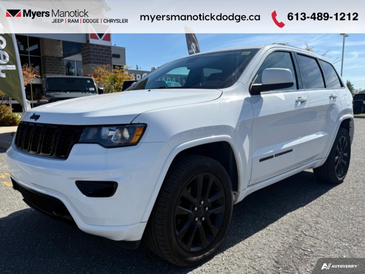 Used 2019 Jeep Grand Cherokee Altitude  - Navigation for sale in Ottawa, ON