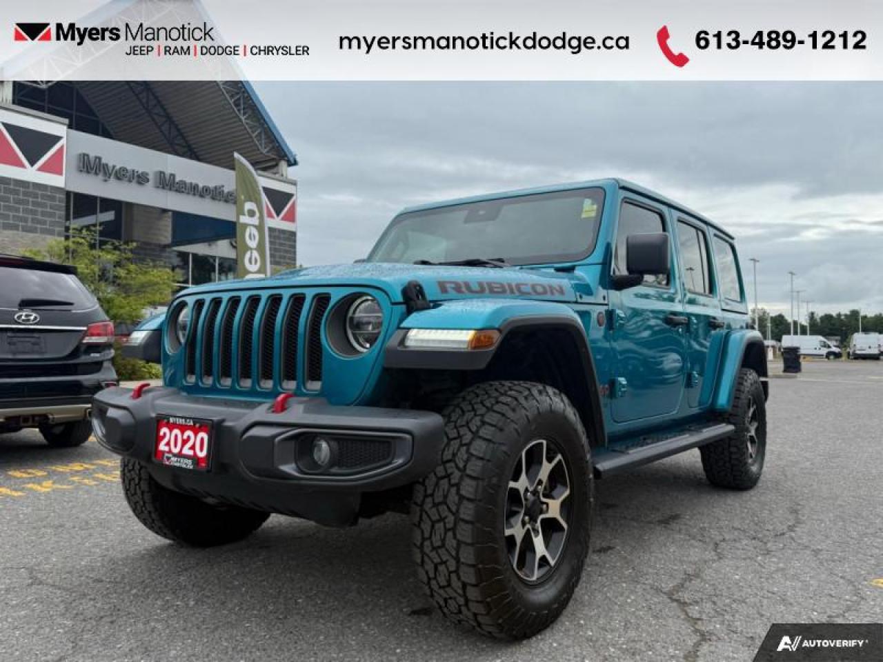 Used 2020 Jeep Wrangler Unlimited Rubicon  - Off Road Ready for sale in Ottawa, ON