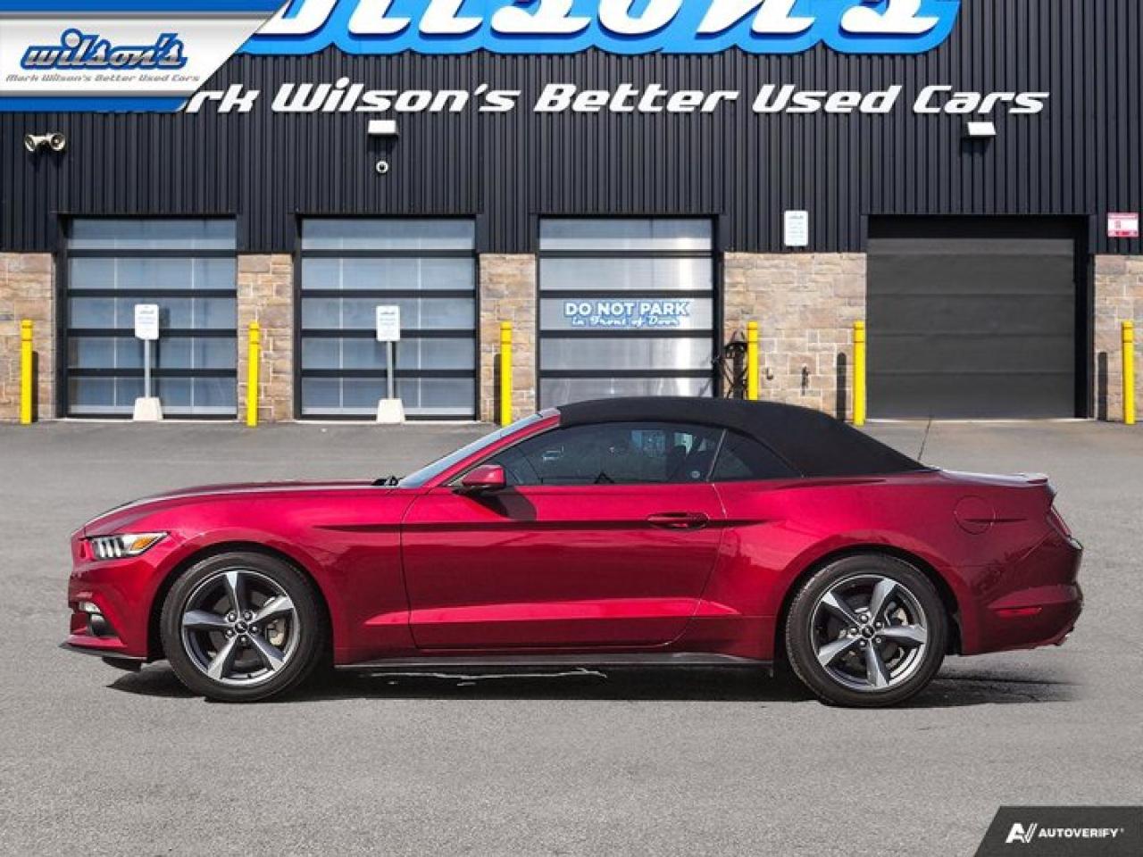 2015 Ford Mustang V6 Convertible | Auto | Rear Camera | 18" Wheels Photo