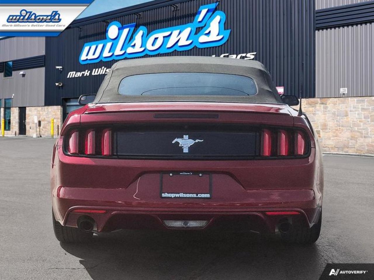 2015 Ford Mustang V6 Convertible | Auto | Rear Camera | 18" Wheels Photo3
