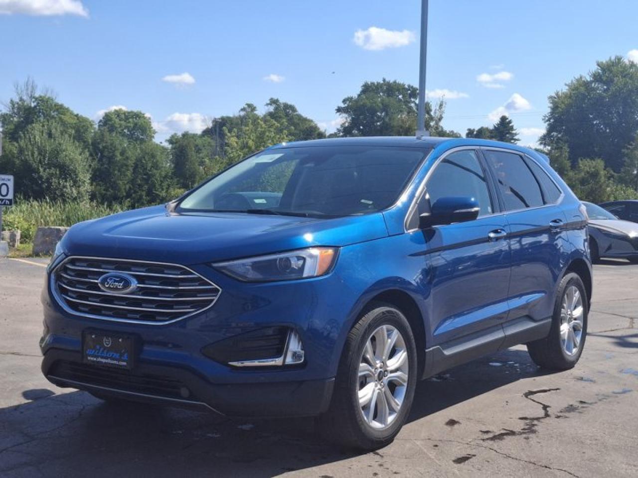 Used 2023 Ford Edge Titanium AWD | Leather | Pano Roof | Heated Seats + Steering | Power Liftgate | B&O Sound | & More ! for sale in Guelph, ON