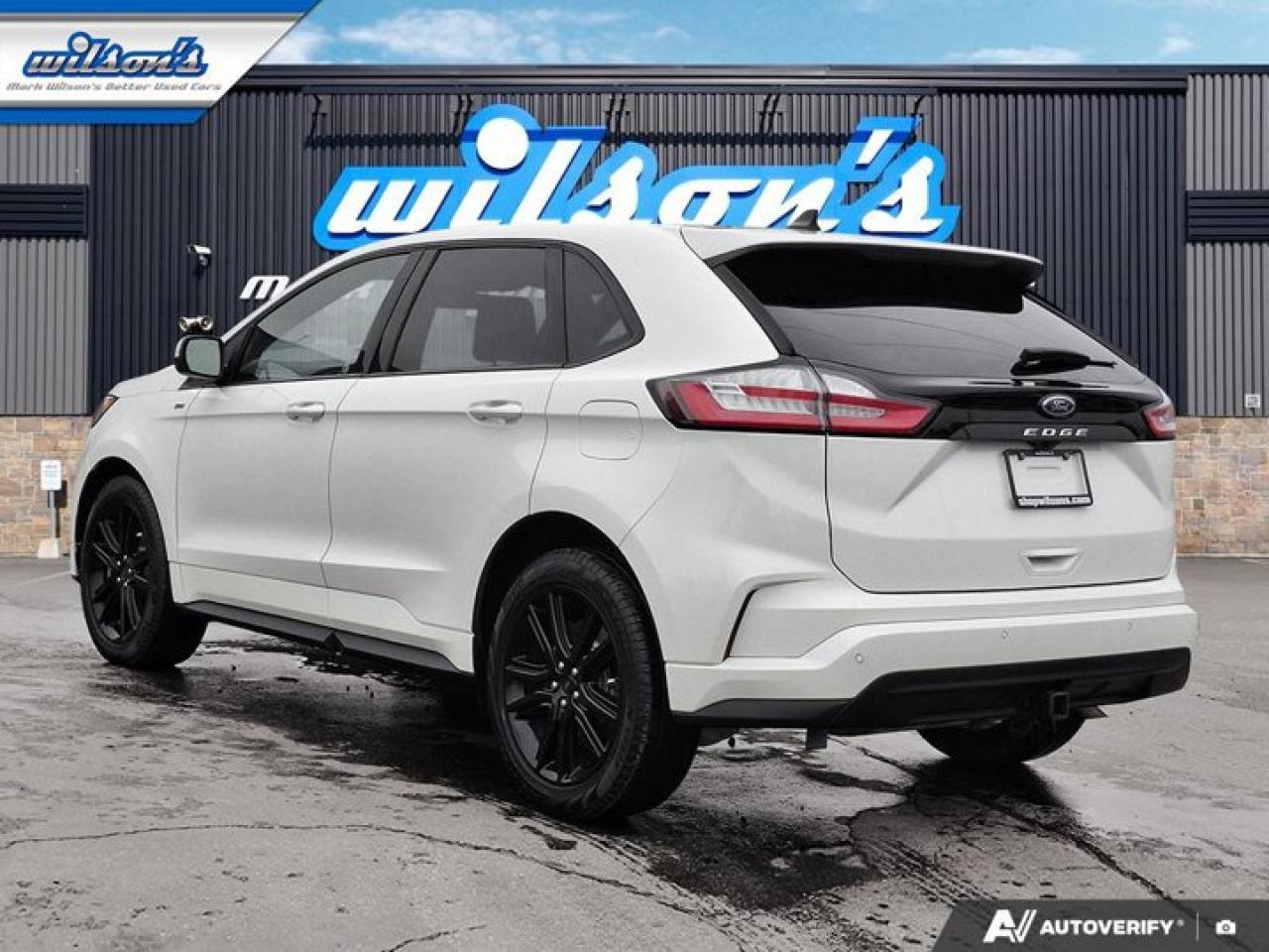 2022 Ford Edge ST Line AWD | Leather/Suede | Pano Roof | Tow Pkg | Heated Wheel + Seats | CarPlay + Android | Photo2