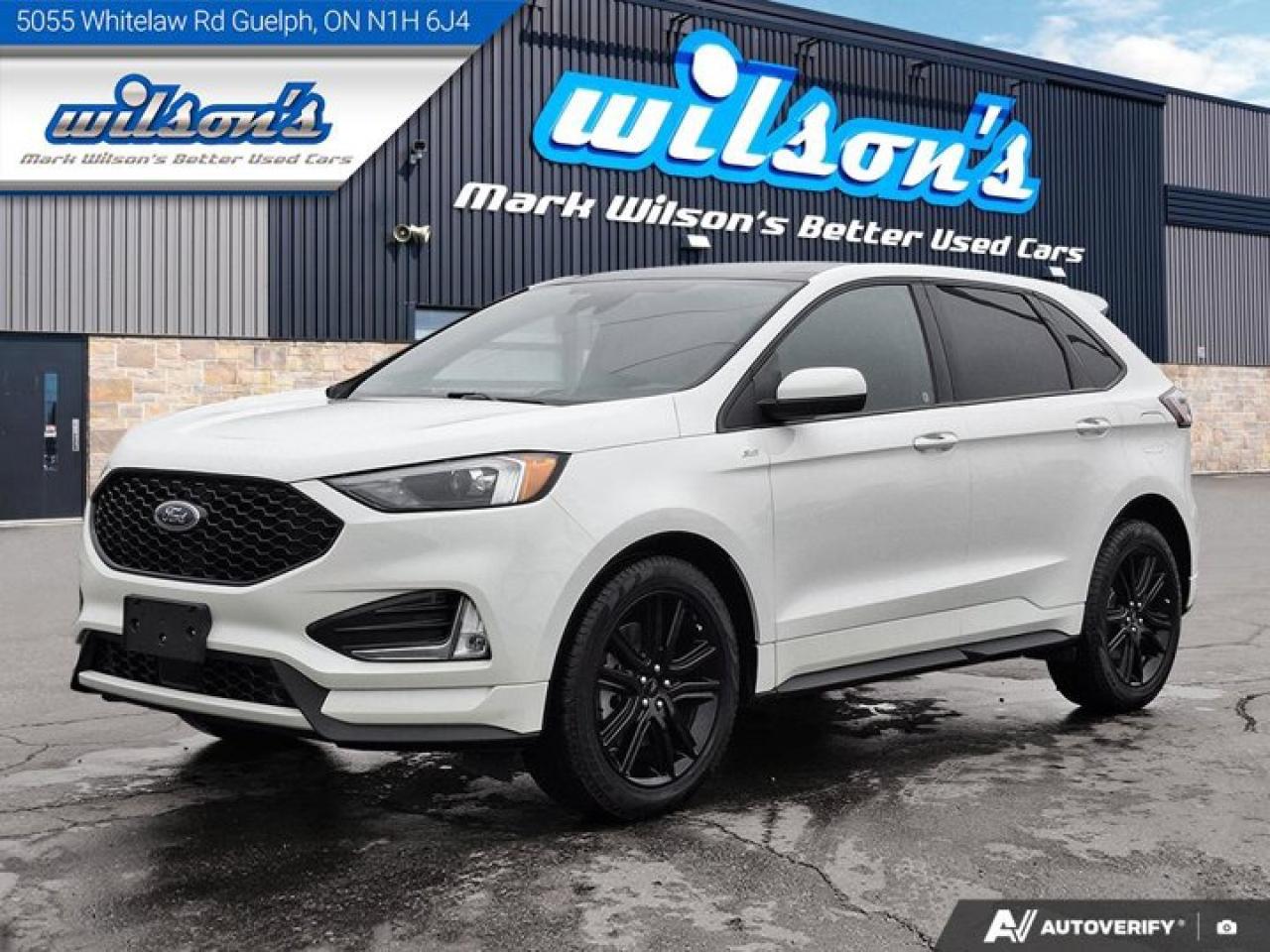 Used 2022 Ford Edge ST Line AWD | Leather/Suede | Pano Roof | Tow Pkg | Heated Wheel + Seats | CarPlay + Android | for sale in Guelph, ON