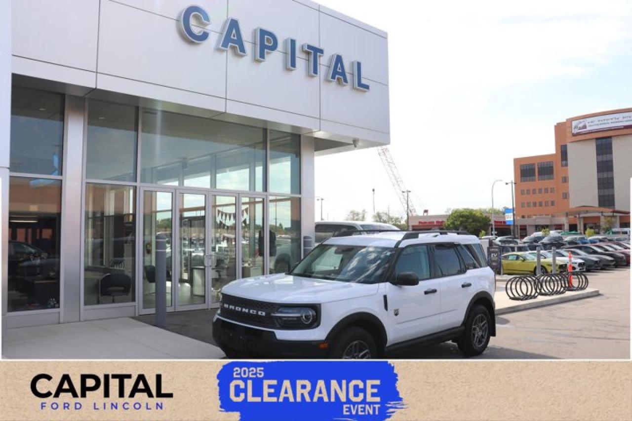 New 2025 Ford Bronco Sport Big Bend for sale in Winnipeg, MB