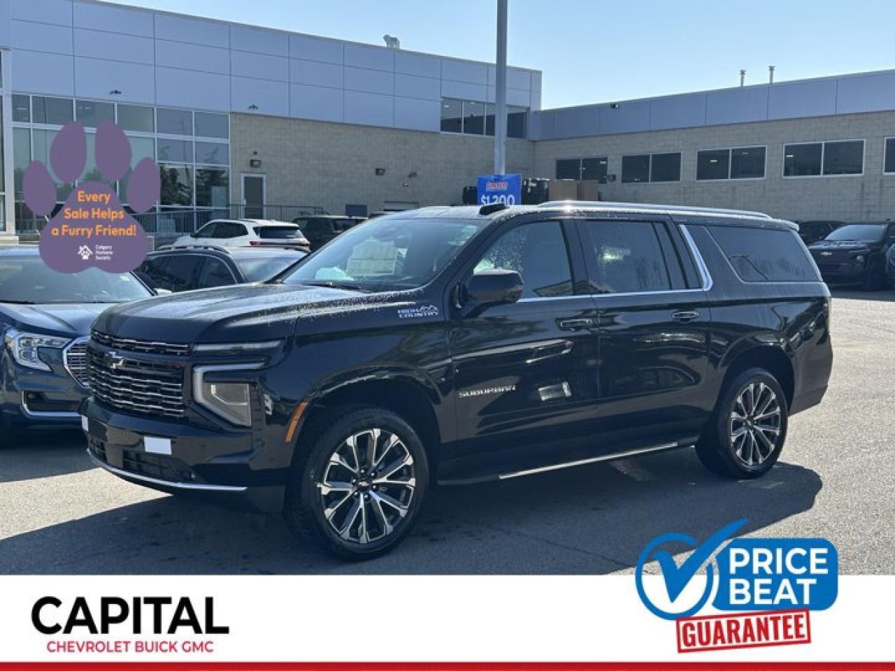 New 2025 Chevrolet Suburban High Country for sale in Calgary, AB