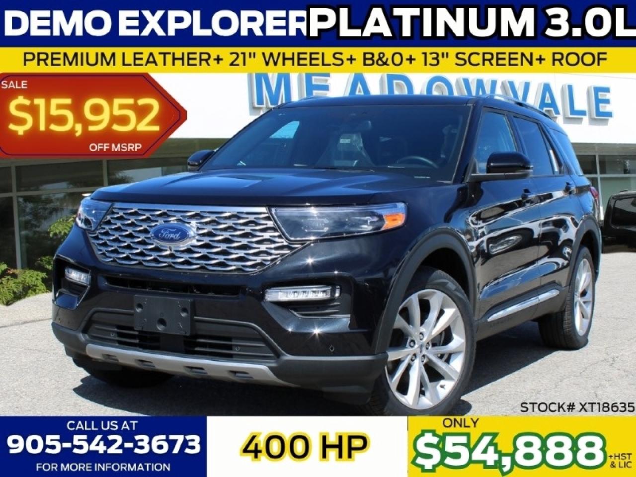 New 2023 Ford Explorer Platinum for sale in Mississauga, ON