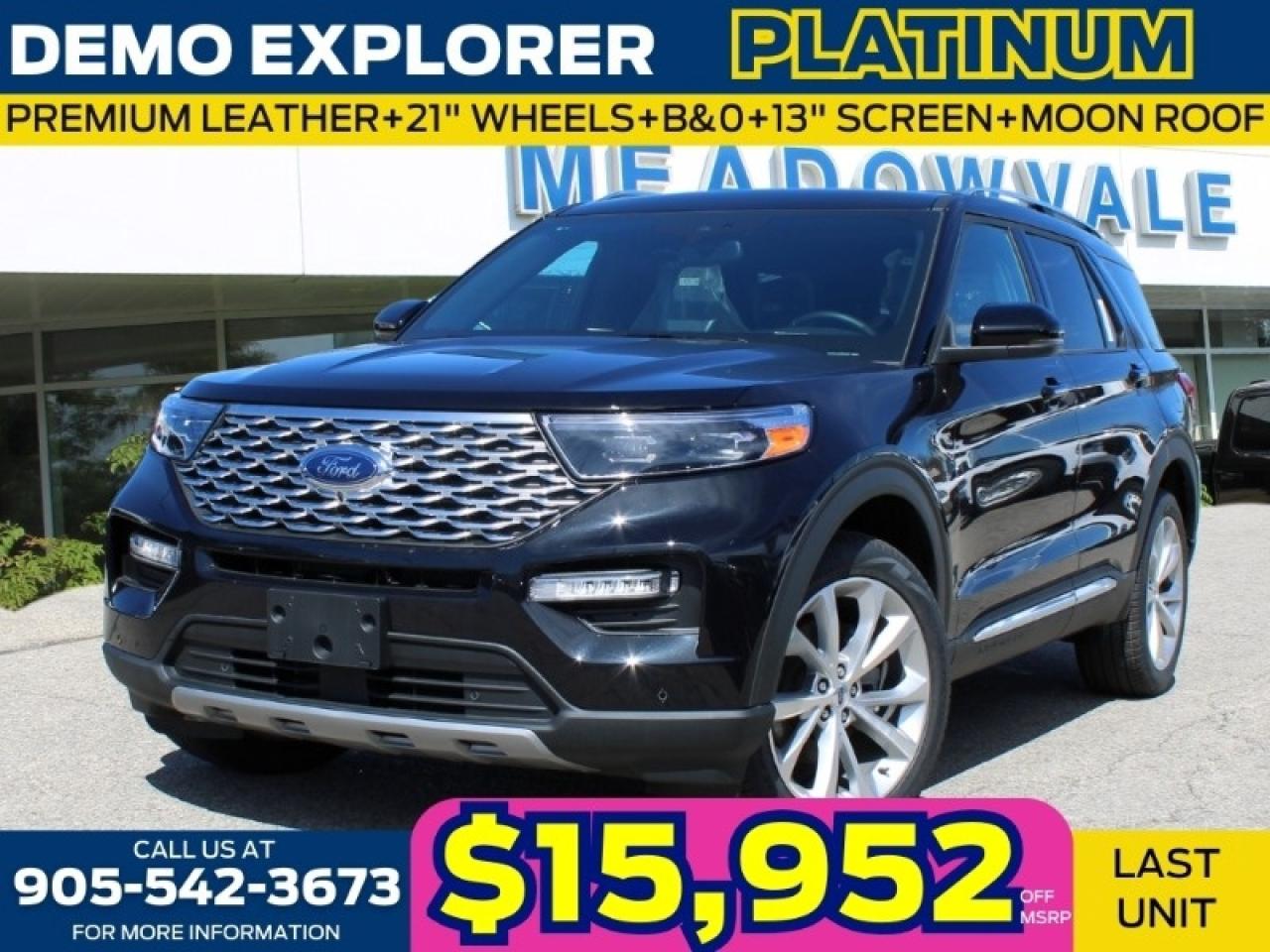 New 2023 Ford Explorer Platinum for sale in Mississauga, ON