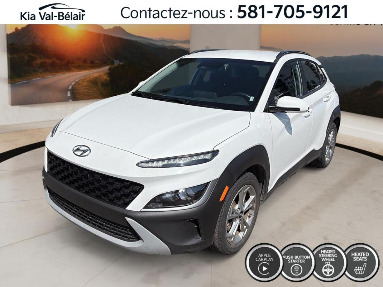 Used 2023 Hyundai KONA PREFFERED *AWD *CRUISE *CAMERA *CARPLAY *GPS *A/C for sale in Québec, QC