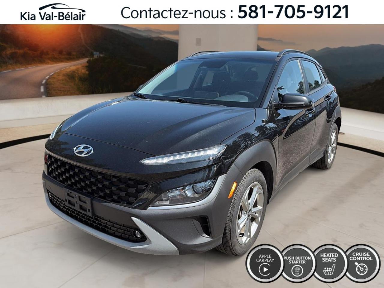 Used 2022 Hyundai KONA PREFFERED *AWD *CRUISE *CAMERA *CARPLAY *GPS *A/C for sale in Québec, QC