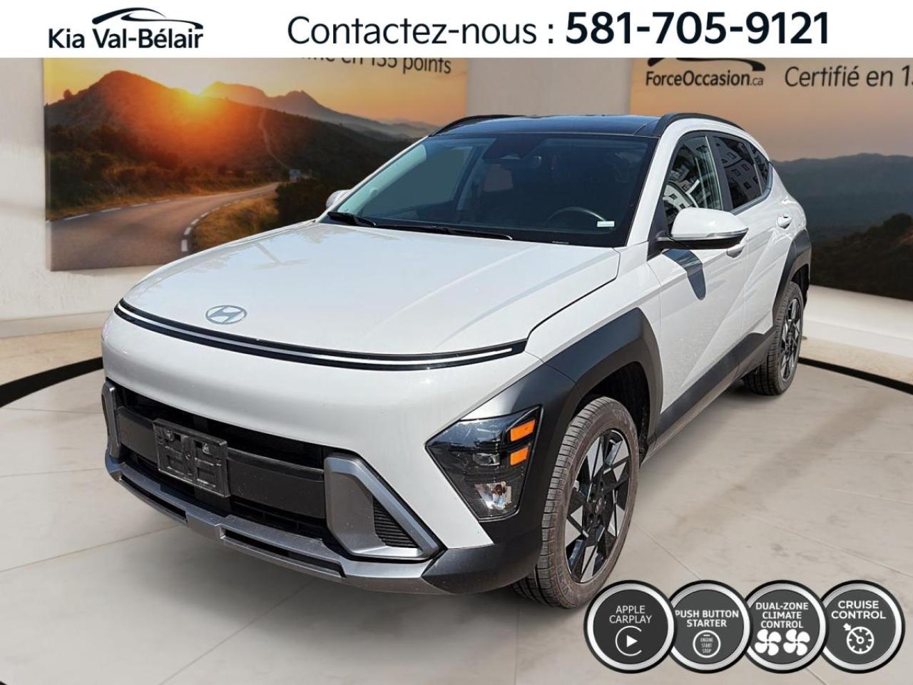 Used 2025 Hyundai KONA PREFERRED *TREND PACKAGE *AWD *CUIR *TOIT *BI-ZONE for sale in Québec, QC