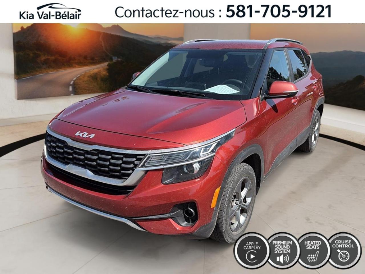 Used 2022 Kia Seltos LX * CARPLAY * SIEGE CHAUFF * A/C * CRUISE * for sale in Québec, QC