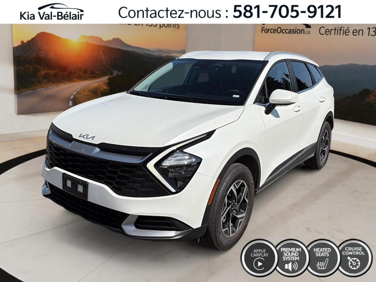 Used 2023 Kia Sportage LX * AWD * CAMÉRA * CARPLAY * CRUISE * GPS * A/C for sale in Québec, QC