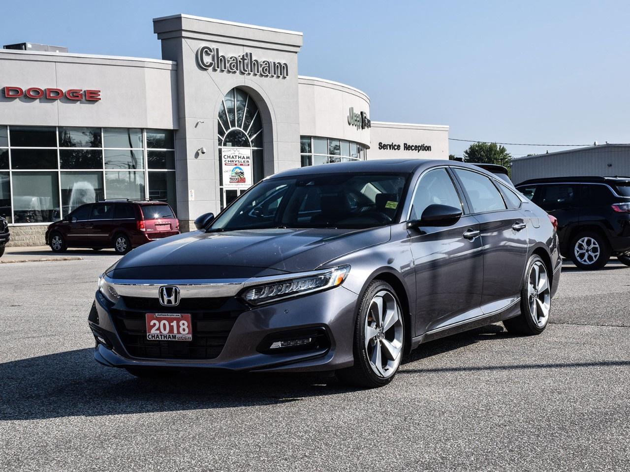 Used 2018 Honda Accord Sedan Touring CVT Sedan for sale in Chatham, ON