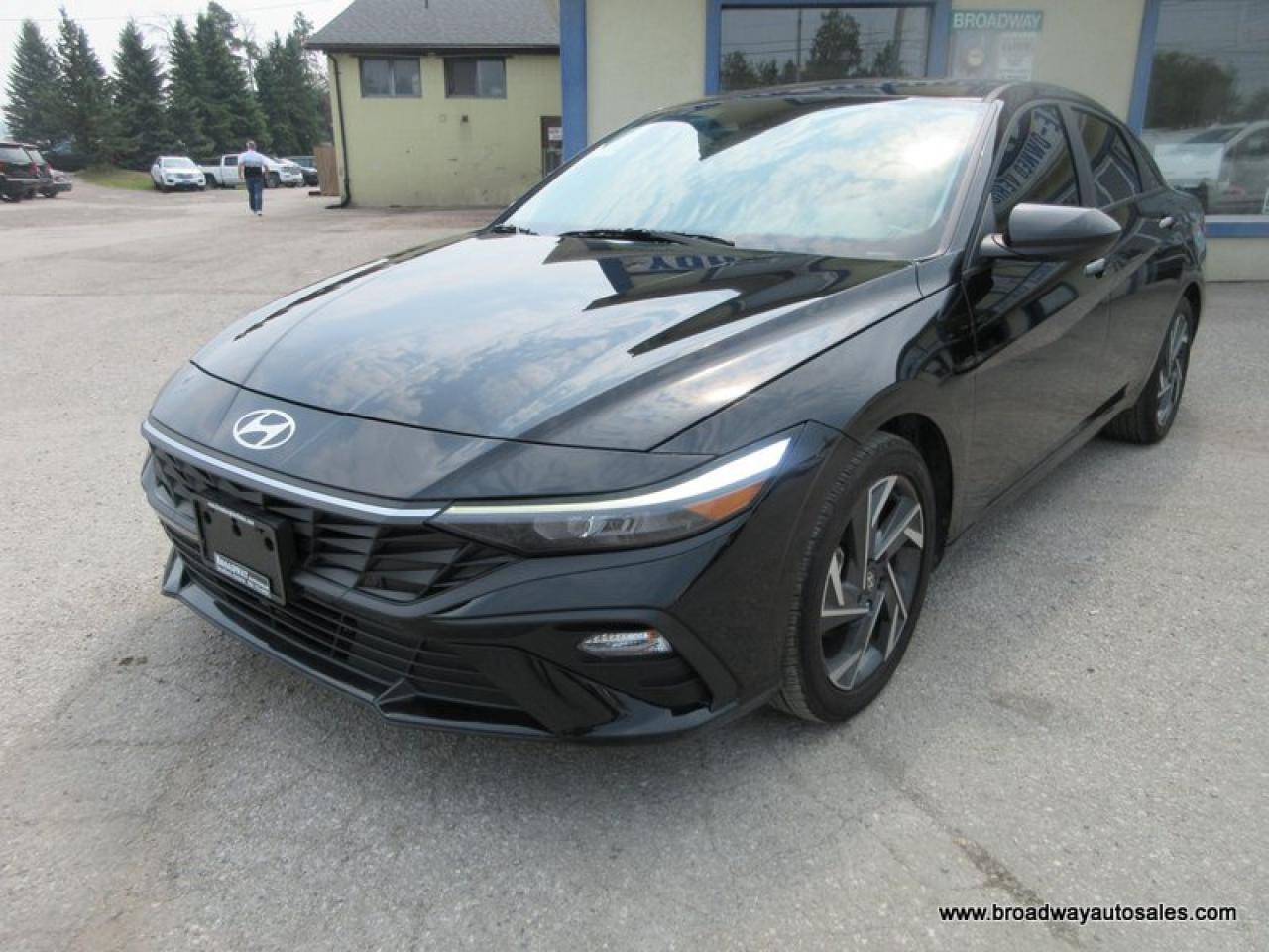 Used 2024 Hyundai Elantra LIKE NEW SEL-MODEL 5 PASSENGER 2.0L - DOHC.. DRIVE-MODE-SELECT.. NAVIGATION.. POWER SUNROOF.. HEATED SEATS & WHEEL.. BACK-UP CAMERA.. for sale in Bradford, ON