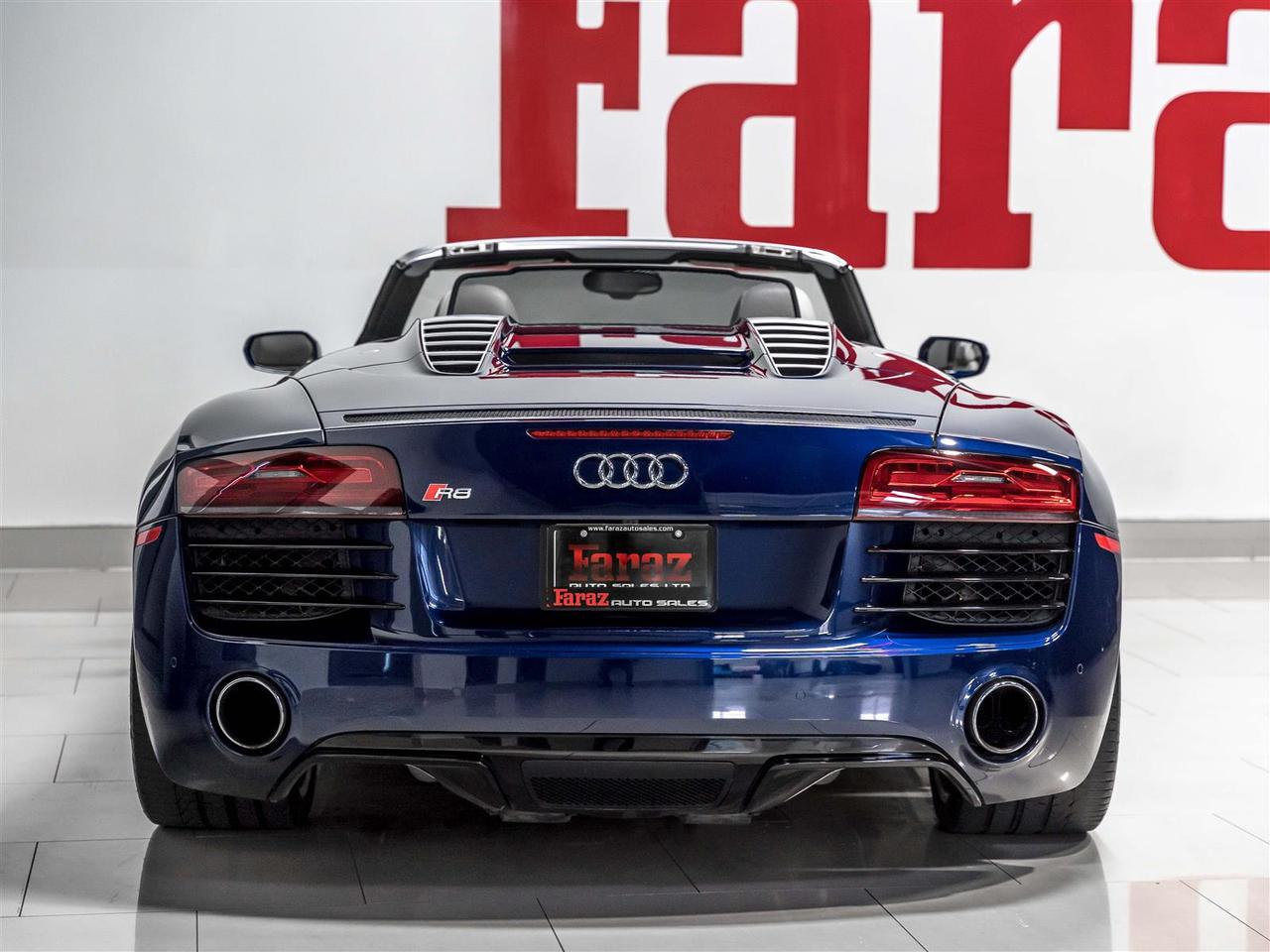 2014 Audi R8 2 YEAR 40,000 WARRANTY *** 4.2L V8|SPYDER|CARBON|B&O|REARCAM|APPLE CARPLAY Photo4