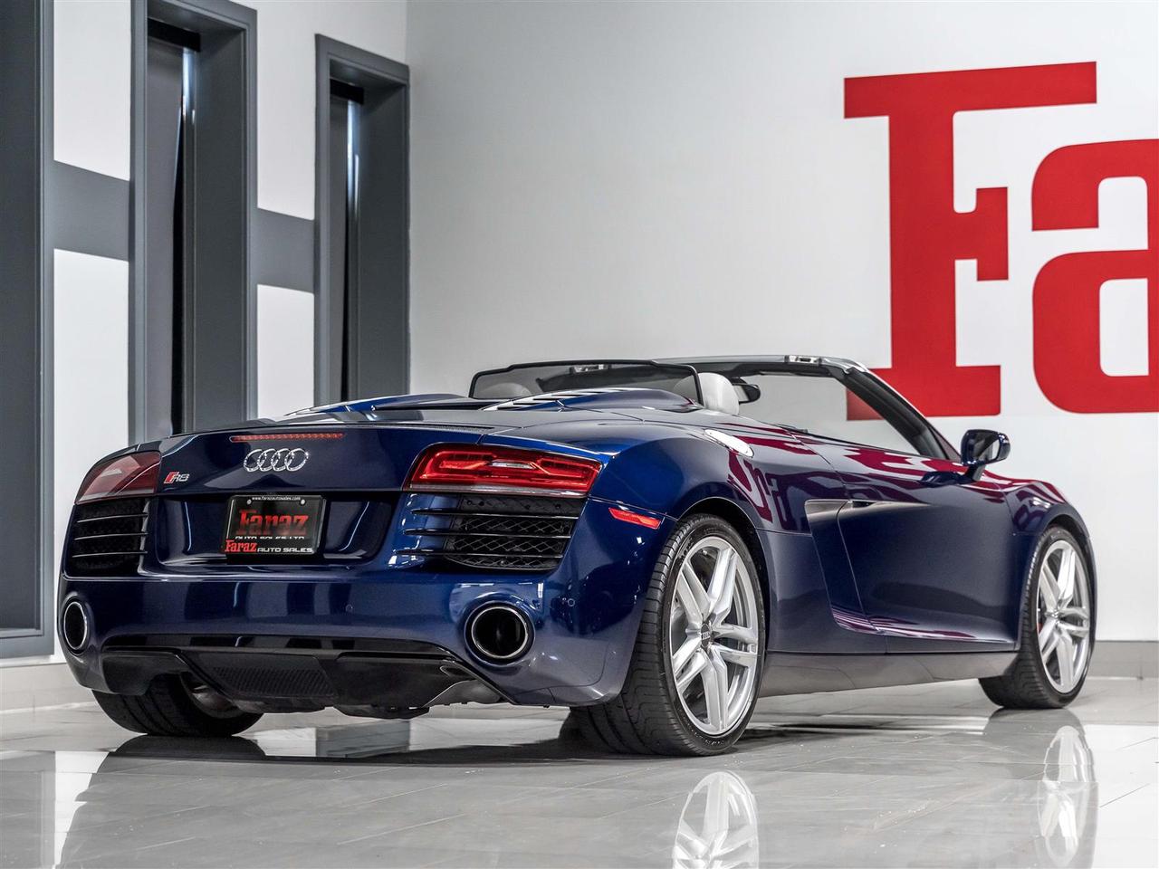 2014 Audi R8 2 YEAR 40,000 WARRANTY *** 4.2L V8|SPYDER|CARBON|B&O|REARCAM|APPLE CARPLAY Photo