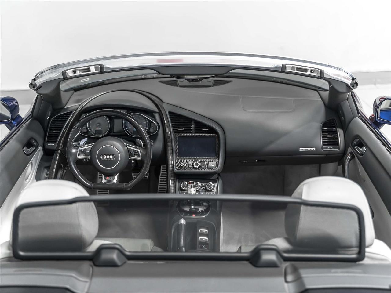 2014 Audi R8 2 YEAR 40,000 WARRANTY *** 4.2L V8|SPYDER|CARBON|B&O|REARCAM|APPLE CARPLAY Photo