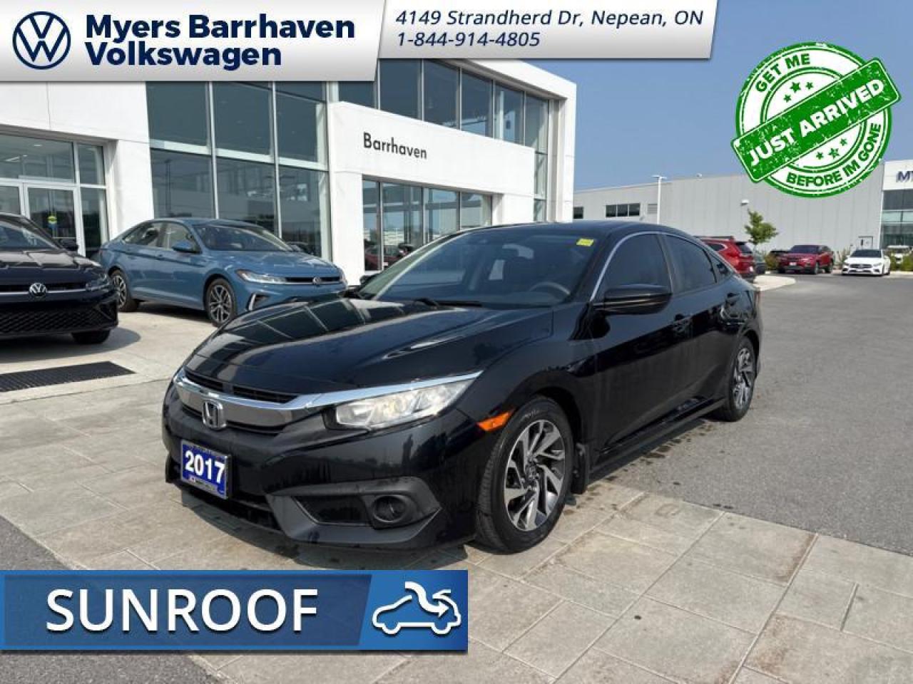 Used 2017 Honda Civic Sedan EX-Honda Sensing  - Sunroof for sale in Nepean, ON