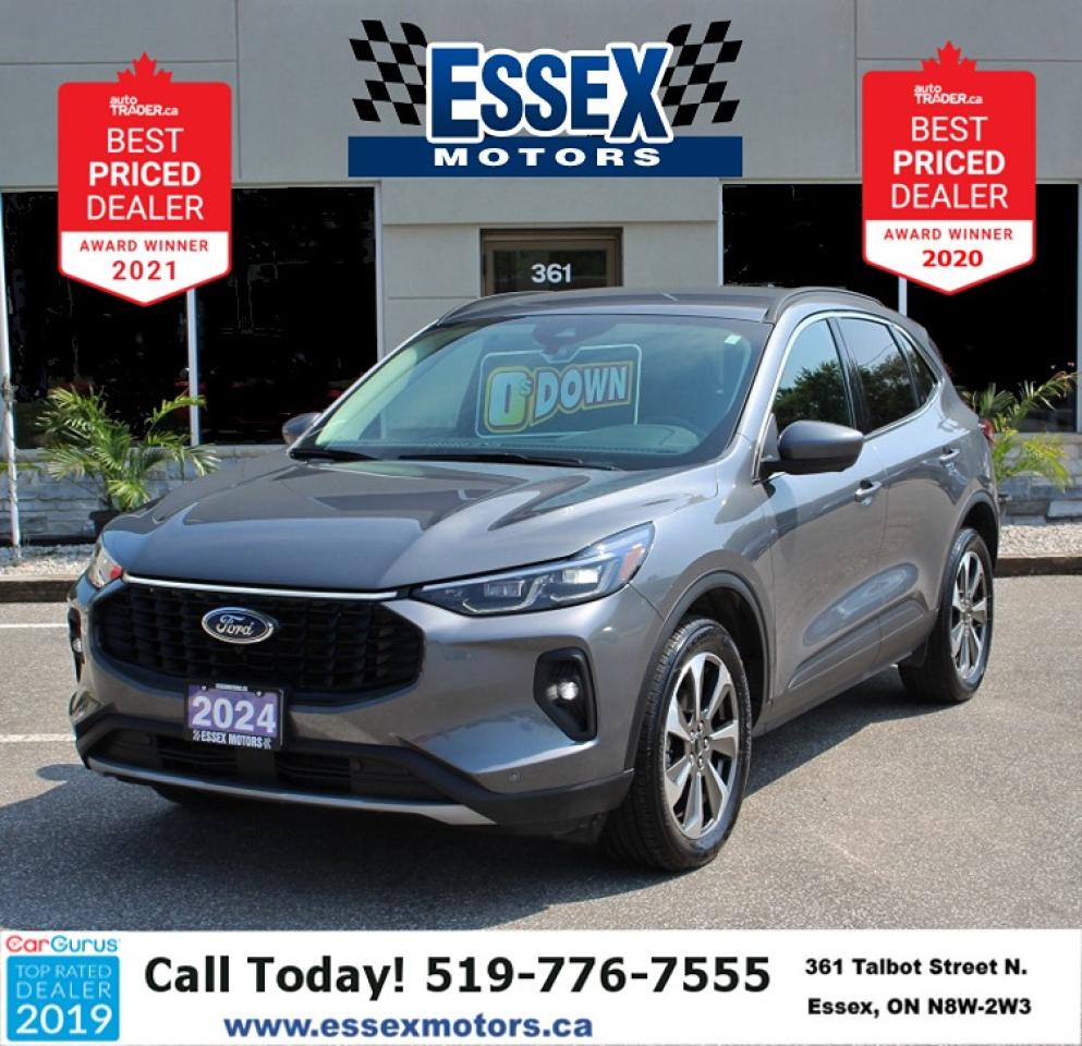 Used 2024 Ford Escape Platinum*AWD*Heated Leather*CarPlay*Rear Cam for sale in Essex, ON