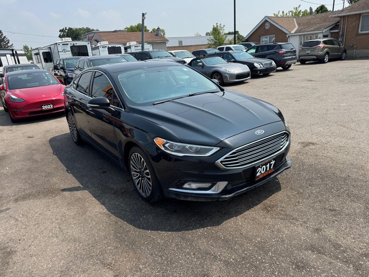 2017 Ford Fusion SE, LEATHER, SUNROOF, ALLOYS, 4 CYL, LOADED, CERT - Photo #7