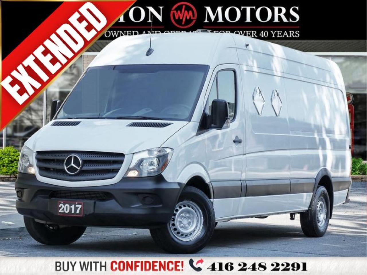 Used 2017 Mercedes-Benz Sprinter HIGHROOF*DIESEL*PWR GROUP*REVCAM*NAVI*SHELVING for sale in Toronto, ON