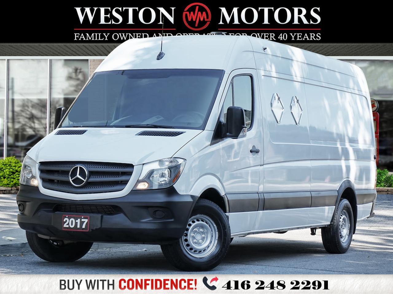 2017 Mercedes-Benz Sprinter HIGHROOF*DIESEL*PWR GROUP*REVCAM*NAVI*SHELVING*BT Photo5