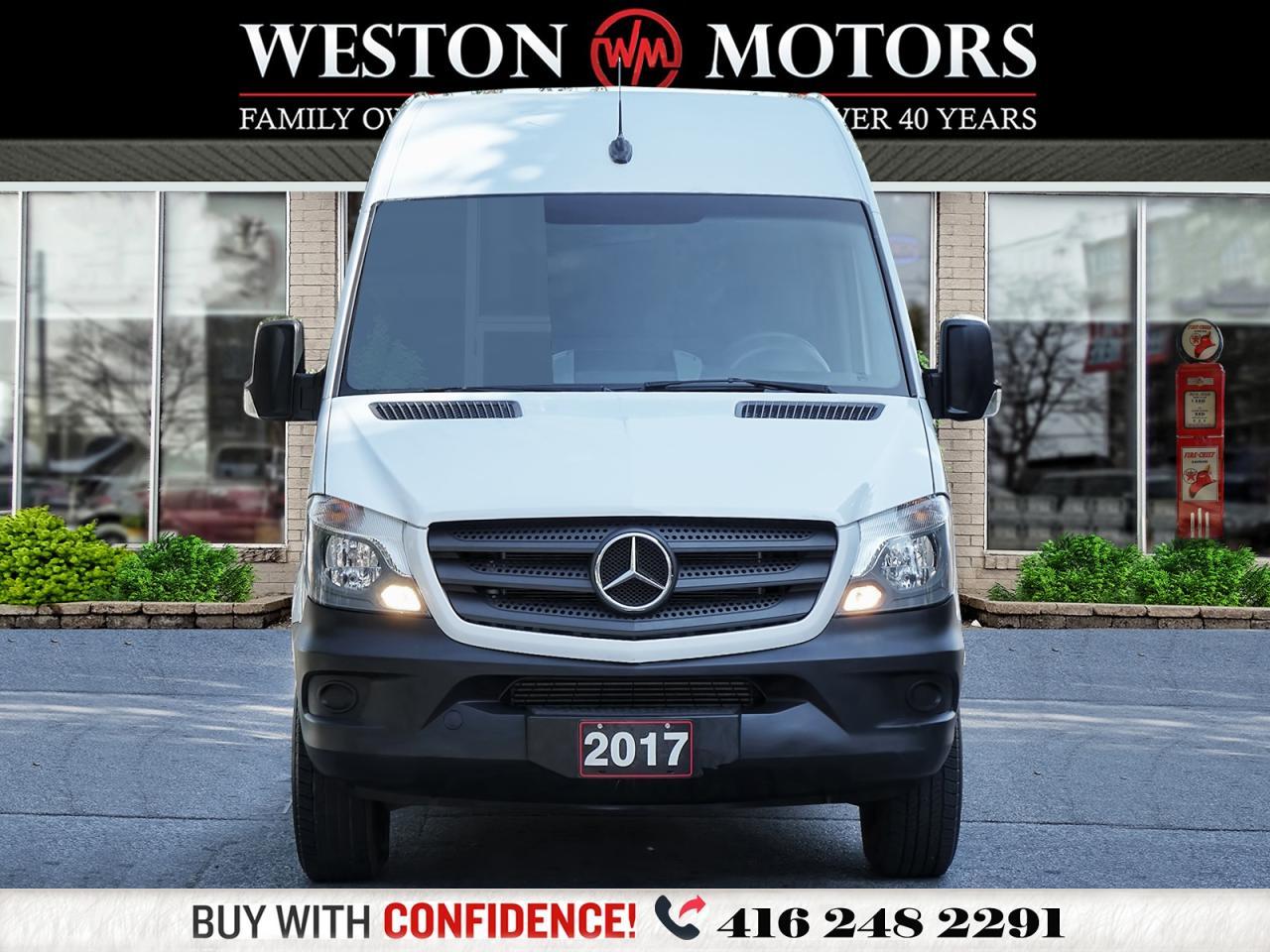 2017 Mercedes-Benz Sprinter HIGHROOF*DIESEL*PWR GROUP*REVCAM*NAVI*SHELVING*BT Photo