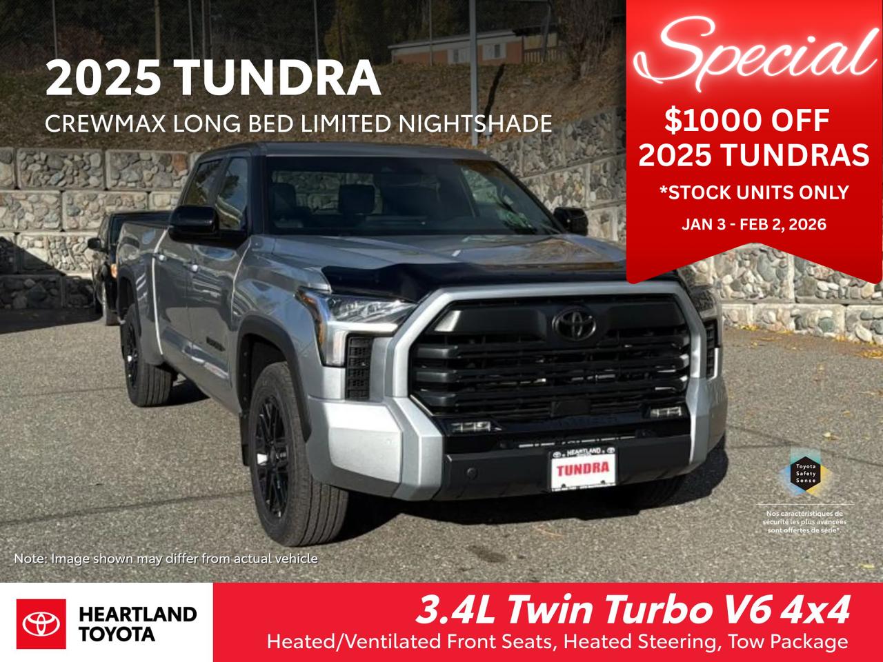 2025 Toyota Tundra CrewMax Limited L Nightshade Photo0