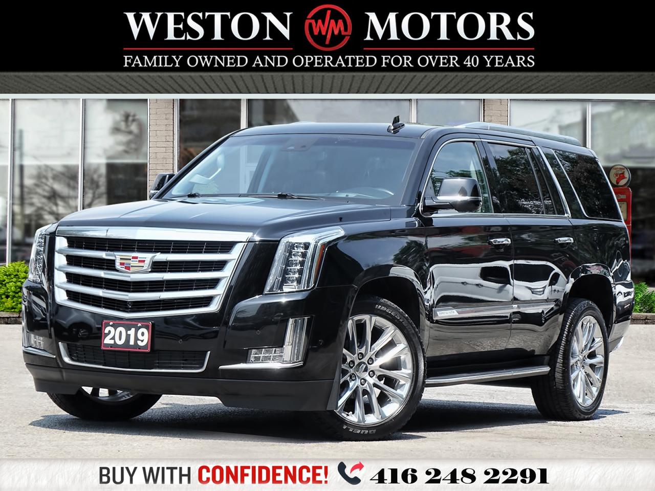 2019 Cadillac Escalade Luxury*LEATHER*REVCAM*NAVI*4X4*HEATED+COOLED SEATS