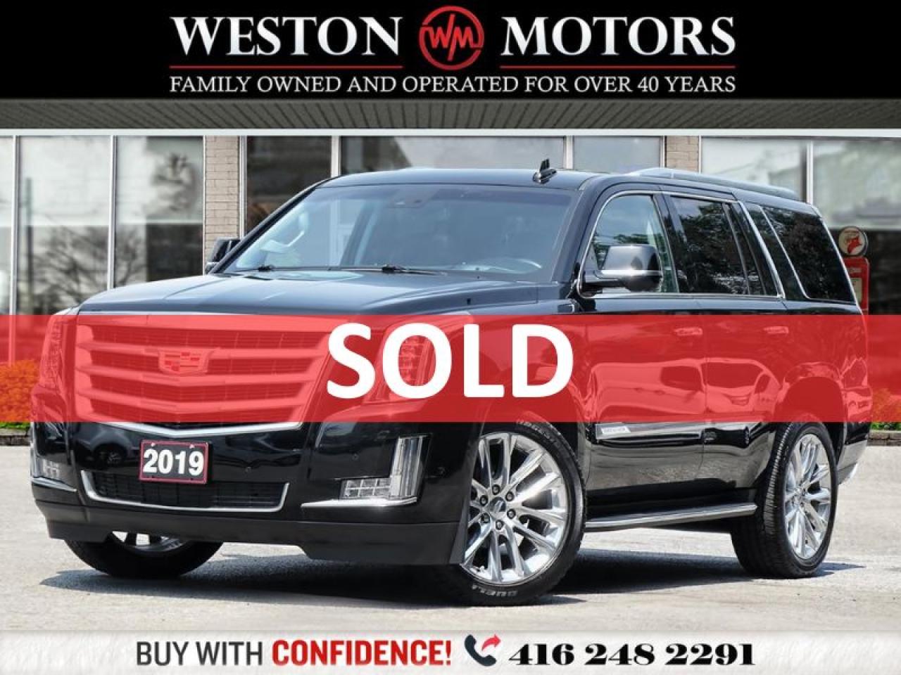 2019 Cadillac Escalade Luxury*LEATHER*REVCAM*NAVI*4X4*HEATED+COOLED SEATS