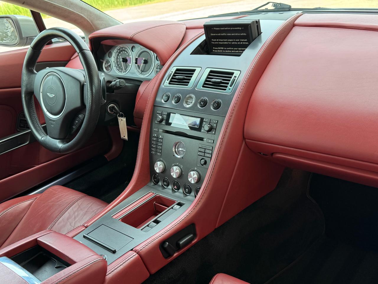 2008 Aston Martin Vantage Coupe **RED LEATHER INTERIOR** - Photo #35