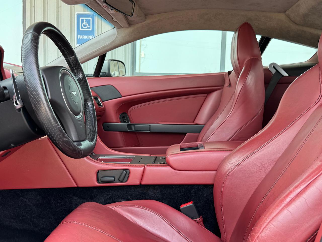 2008 Aston Martin Vantage Coupe **RED LEATHER INTERIOR** - Photo #32