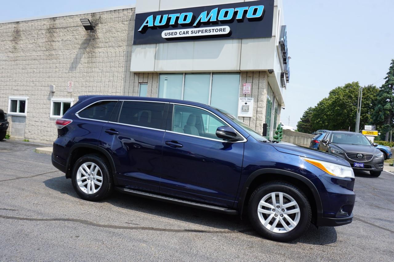 Used 2014 Toyota Highlander V6 LE AWD CERTIFIED *7 SEATS**ACCIDENT FREE* CAMERA BLUETOOTH CRUISE ALLOYS for sale in Burlington, ON