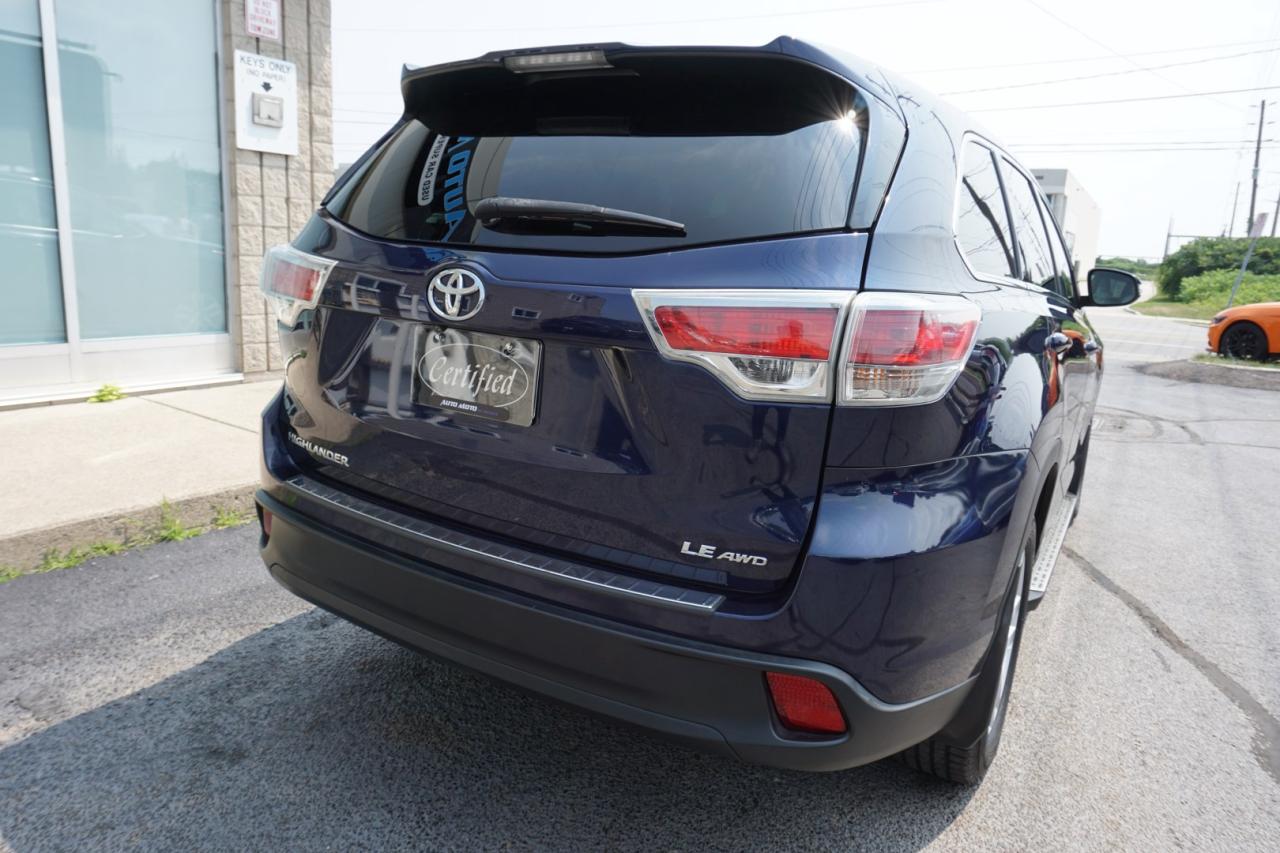 2014 Toyota Highlander V6 LE AWD CERTIFIED *7 SEATS*ACCIDENT FREE* CAMERA BLUETOOTH CRUISE ALLOYS - Photo #6