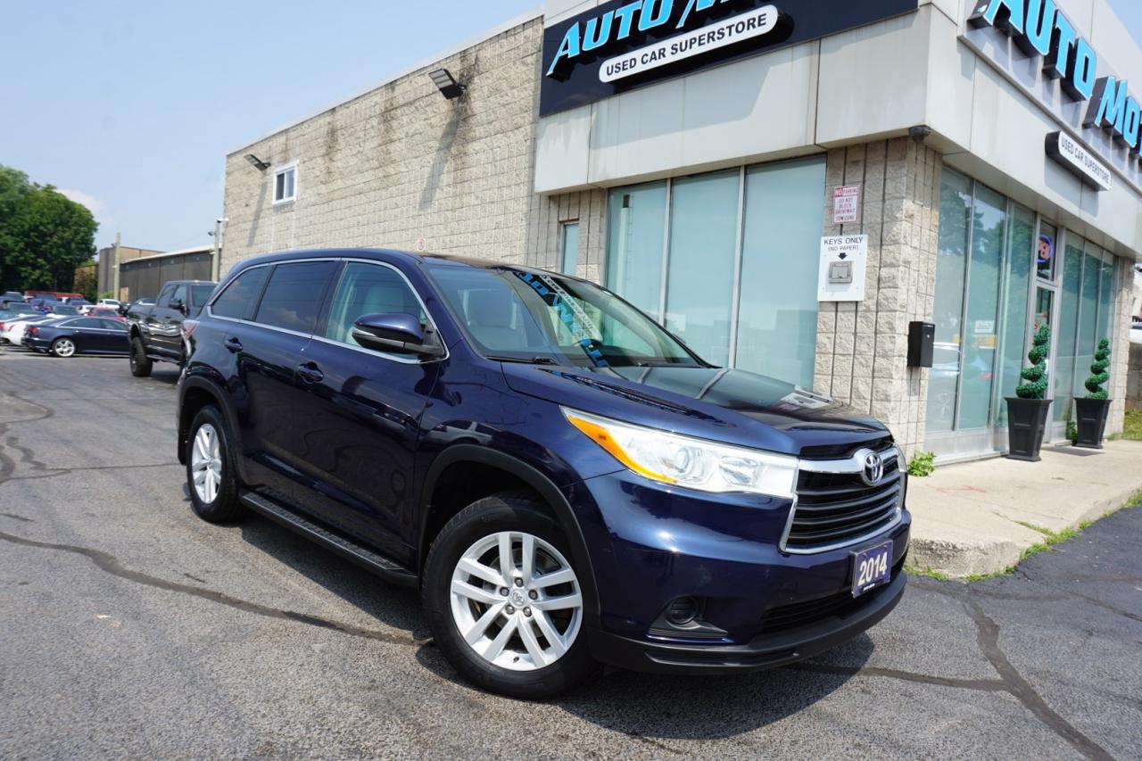 2014 Toyota Highlander V6 LE AWD CERTIFIED *7 SEATS*ACCIDENT FREE* CAMERA BLUETOOTH CRUISE ALLOYS - Photo #8