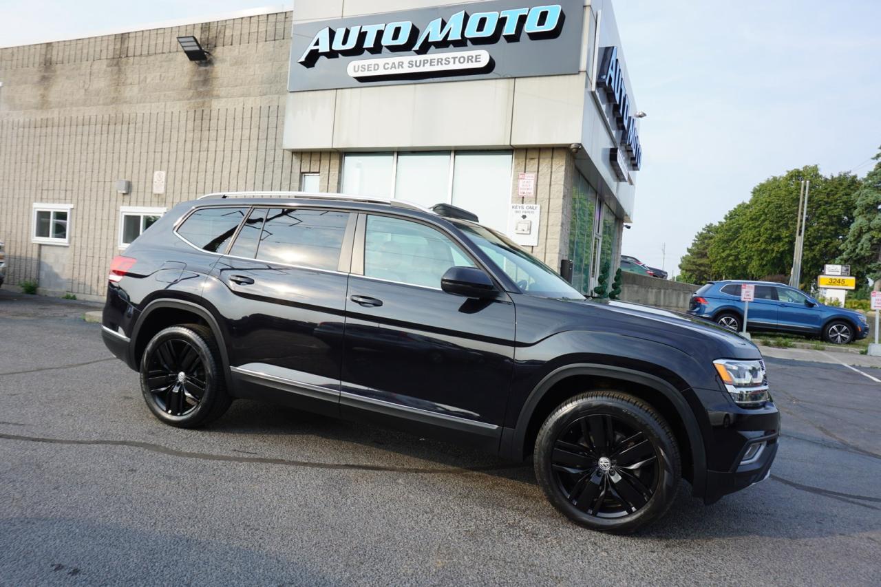 Used 2018 Volkswagen Atlas V6 HIGHLINE AWD CERTIFIED *7 SEATS* CAMERA NAV LEATHER HEAT/COLD P.ROOF B.SPOT CRUISE ALLOYS for sale in Burlington, ON