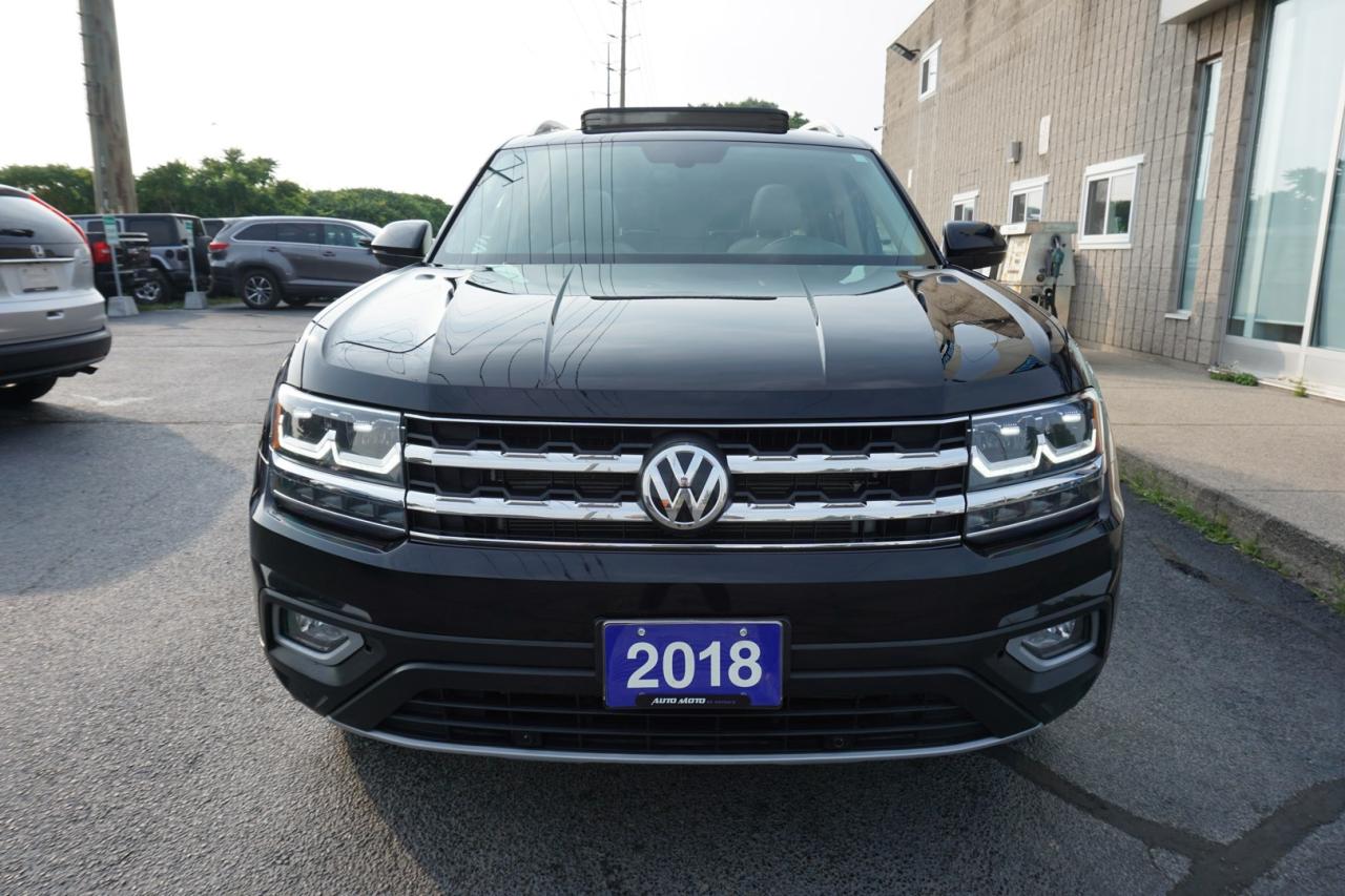 2018 Volkswagen Atlas V6 HIGHLINE AWD CERTIFIED *7 SEATS* CAMERA NAV LEATHER HEAT/COLD P.ROOF B.SPOT CRUISE ALLOYS - Photo #2